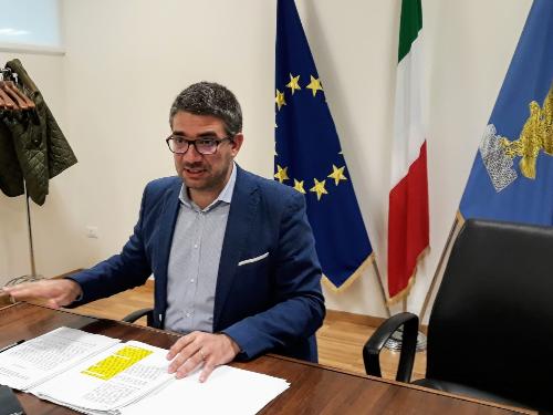 L'assessore regionale alle Autonomie locali, Pierpaolo Roberti. 